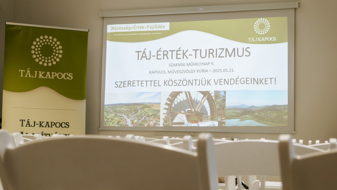 TÁJ – ÉRTÉK – TURIZMUS – Szakmai konferenciát tartottunk Kapolcson