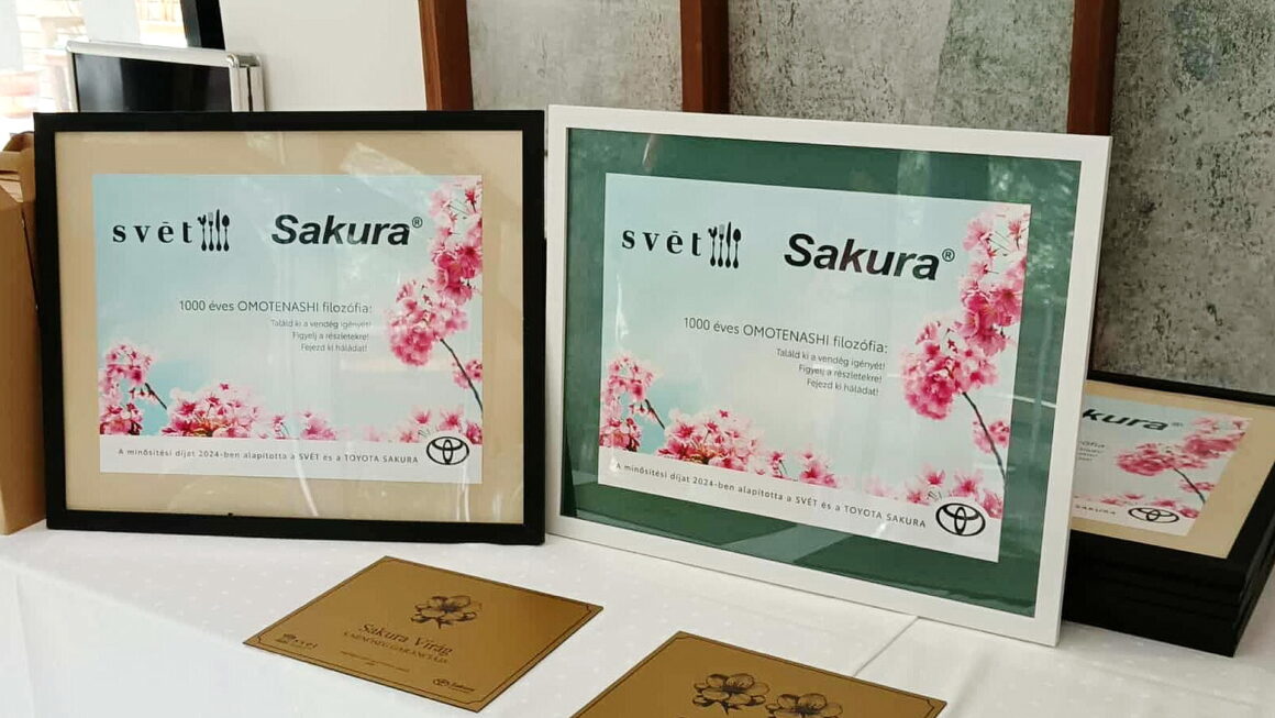 Sakura díjat kapott a térség több kiemelkedő szakembere